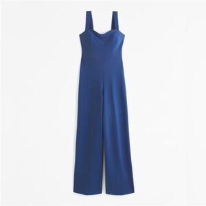 Abercrombie & Fitch Blue Jumpsuit
